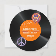  record retro 50th Birthday