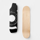 Record ruimte (45 rpm) persoonlijk skateboard (Voorkant)