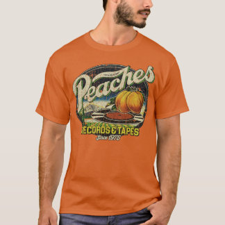 Record slaan Peraches Records & Tapes 1975 T-shirt