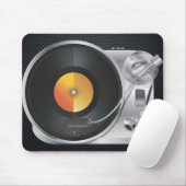 Record speler muismat (Met muis)