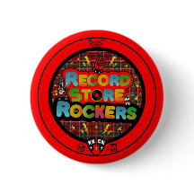 Record Store Rockers Button