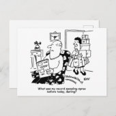 Record uitgaven-Spree Grappig Briefkaart (Voorkant / Achterkant)