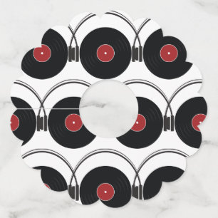 Record Wijnglaslabel