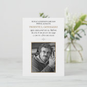 Recordatorio Kaart (Staand voorkant)