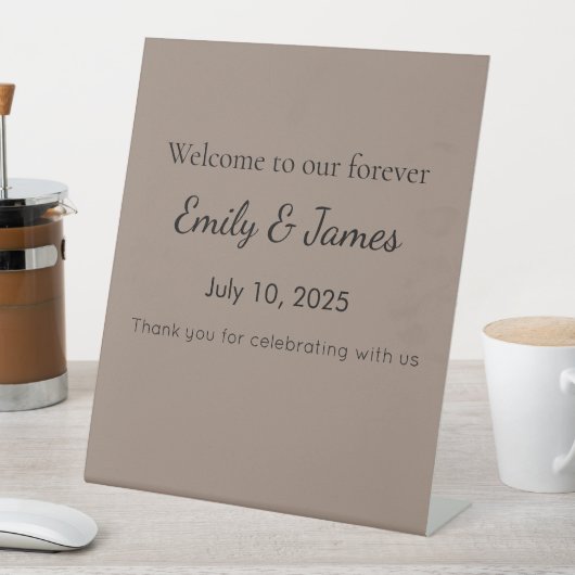 recordbrekend Baby shower-tellerteken Reclamebord Met Voetstuk (Insitu)