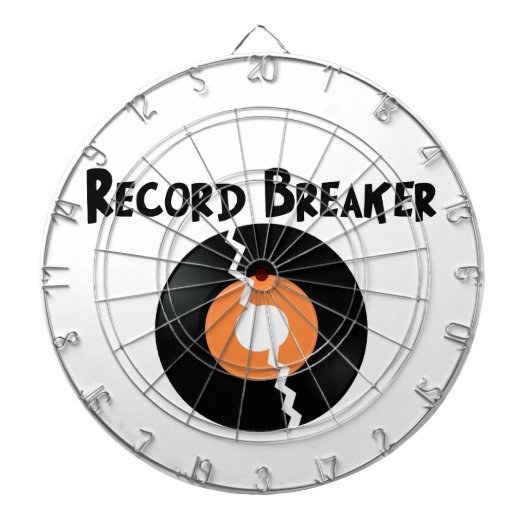 Recordbreker Dartbord (Voorkant)