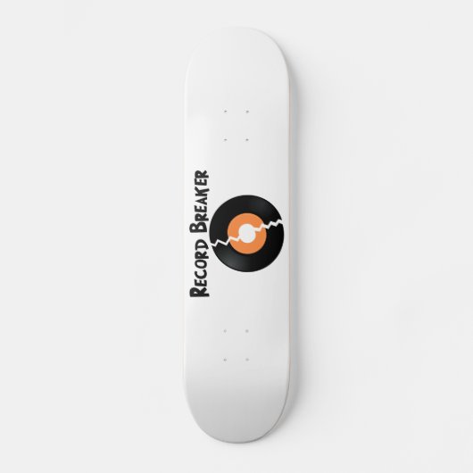 Recordbreker Persoonlijk Skateboard (Voorkant)