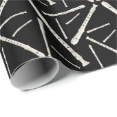 Recorder Music Teacher Musician Band Cadeaupapier (Rol Hoek)