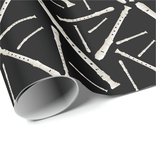 Recorder Music Teacher Musician Band Cadeaupapier (Rol Hoek)