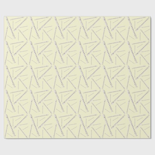 Recorder Music Teacher Musician Band Cadeaupapier (Vlak)