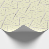 Recorder Music Teacher Musician Band Cadeaupapier (Hoek)