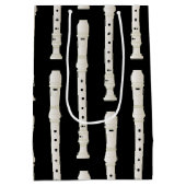 Recorder Music Teacher Musician Band Medium Cadeauzakje (Achterkant)