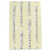 Recorder Music Teacher Musician Band Medium Cadeauzakje (Voorkant)