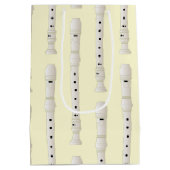 Recorder Music Teacher Musician Band Medium Cadeauzakje (Achterkant)