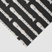 Recorder Music Teacher Musician Band Tissuepapier (Detail)