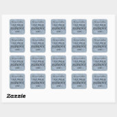 Recorder Stemmen zeggen moet Square Sticker afspel (Vel)