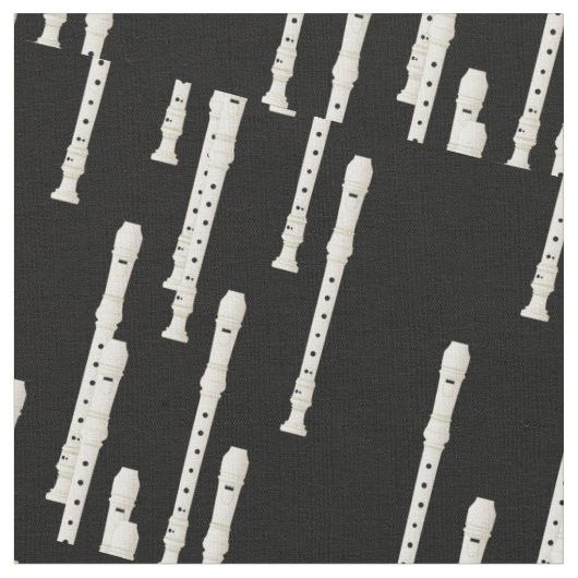 Recorders Muzikant Kamer Decor Stof (Close Up)