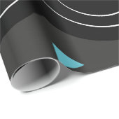 Records Music Rainbow Geometric Cadeaupapier (Rol Hoek)