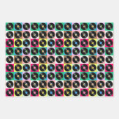 Records overal inpakpapier vel (Voorkant 3)