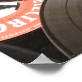  records van 45 rpm poster (Hoek)