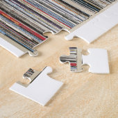 Records Vinylalbums Record Collectie Shelf Legpuzzel (Zijkant)
