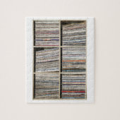 Records Vinylalbums Record Collectie Shelf Legpuzzel (Verticaal)
