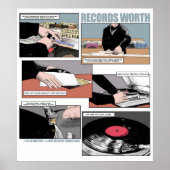 Records Worth Poster (Voorkant)