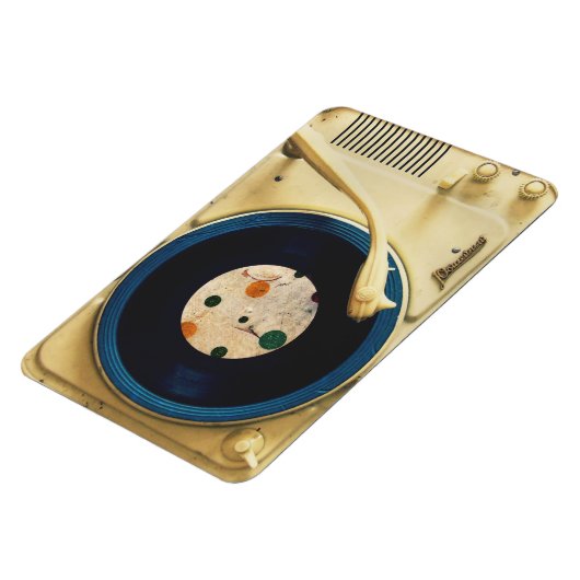  recordspeler magneet (Linkerzijde)