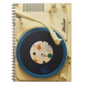 recordspeler notitieboek (Voorkant)