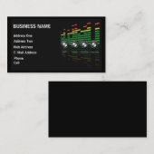 RecordStudio - MuziekVisitekaartje Visitekaartje (Voorkant / Achterkant)