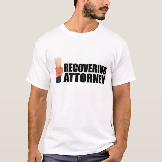 "Recovering Attorney" Apparel voor vrouwen T-shirt (Voorkant)