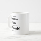 Recovering' Geweldige: Kampioen van gisteren Koffiemok (Voorkant links)