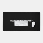 Recovering Optimist Large Minimalist Black Bureaumat (Keyboard & Muis)