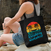 Recovering Workaholic | Fun Vacation Canvas tas