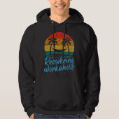 Recovering Workaholic | Fun Vacation Hoodie (Voorkant)