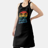 Recovering Workaholic | Funny Vacation Apron Schort (Insitu)