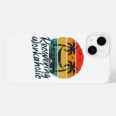 Recovering Workaholic | Lazy Days Vacation Case-Mate iPhone Case (Achterkant (horizontaal))