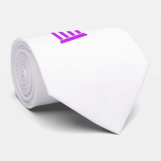 Recovery Addict Vertical Courthouses Stropdas (Opgerold)