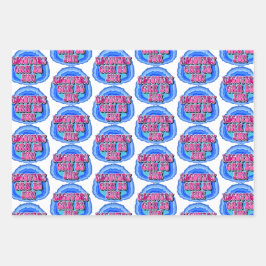 Recovery FUN Geode 12 Step AA Recovery Slogan Inpakpapier Vel