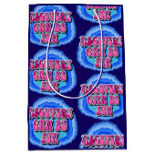 Recovery FUN Geode 12 Step AA Recovery Slogan Medium Cadeauzakje (Voorkant)