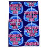 Recovery FUN Geode 12 Step AA Recovery Slogan Medium Cadeauzakje (Achterkant)