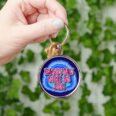 Recovery FUN Geode 12 Step AA Recovery Slogan Sleutelhanger (Hand)