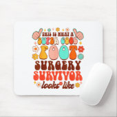 Recovery Funny Super A Cool Foot Surgery Survivor Muismat (Met muis)