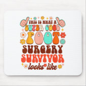 Recovery Funny Super A Cool Foot Surgery Survivor  Muismat (Voorkant)