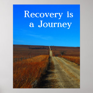 Recovery is een Poster voor het herstel van een re