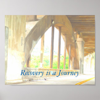 Recovery is een reis poster