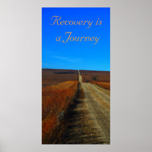 Recovery is een reis poster