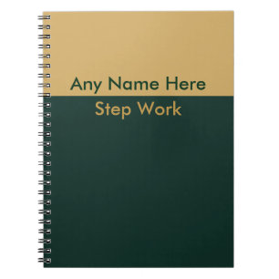 Recovery Journal-laptop NA AA - Persoonlijke naam Notitieboek