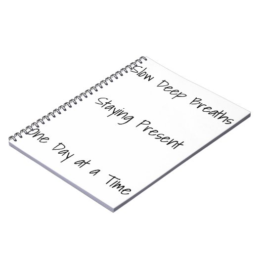 Recovery Journal Notitieboek (Linkerzijde)