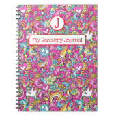 Recovery Journal Peace & Love Notitieboek (Voorkant)